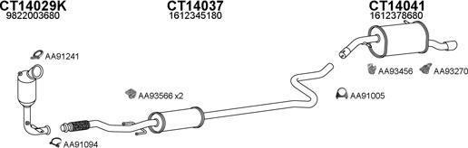 Veneporte 290011 - Exhaust System autospares.lv