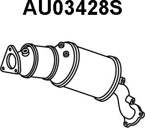 Veneporte AU03428S - Soot / Particulate Filter, exhaust system autospares.lv