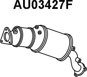 Veneporte AU03427F - Soot / Particulate Filter, exhaust system autospares.lv