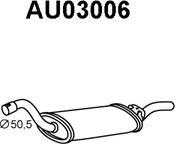 Veneporte AU03006 - End Silencer autospares.lv