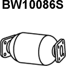 Veneporte BW10086S - Soot / Particulate Filter, exhaust system autospares.lv