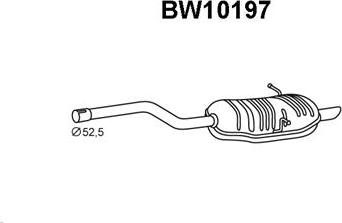 Veneporte BW10197 - End Silencer autospares.lv