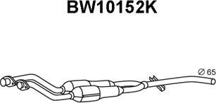 Veneporte BW10152K - Catalytic Converter autospares.lv