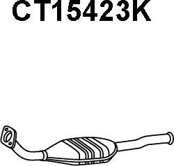 Veneporte CT15423K - Catalytic Converter autospares.lv