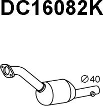 Veneporte DC16082K - Catalytic Converter autospares.lv