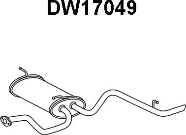 Veneporte DW17049 - End Silencer autospares.lv