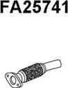 Veneporte FA25741 - Exhaust Pipe autospares.lv