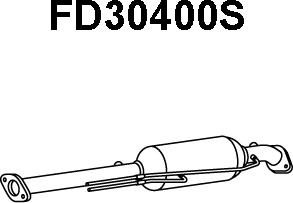 Veneporte FD30400S - Soot / Particulate Filter, exhaust system autospares.lv