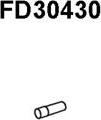 Veneporte FD30430 - Exhaust Pipe autospares.lv