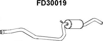 Veneporte FD30019 - Middle Silencer autospares.lv