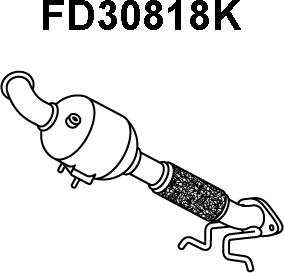 Veneporte FD30818K - Catalytic Converter autospares.lv