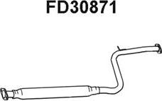 Veneporte FD30871 - Middle Silencer autospares.lv