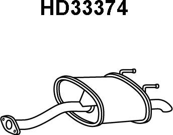 Veneporte HD33374 - End Silencer autospares.lv