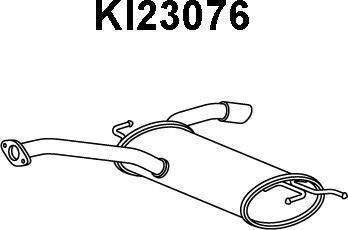 Veneporte KI23076 - End Silencer autospares.lv