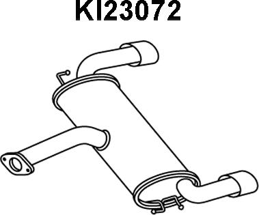 Veneporte KI23072 - End Silencer autospares.lv