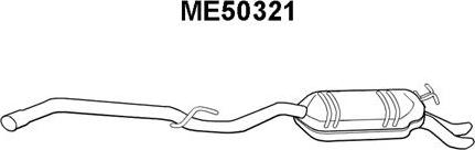 Veneporte ME50321 - End Silencer autospares.lv