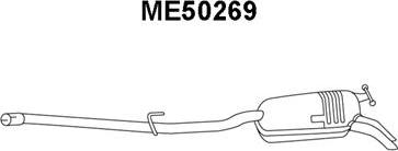 Veneporte ME50269 - End Silencer autospares.lv