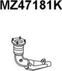 Veneporte MZ47181K - Catalytic Converter autospares.lv