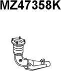 Veneporte MZ47358K - Catalytic Converter autospares.lv