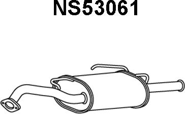 Veneporte NS53061 - End Silencer autospares.lv
