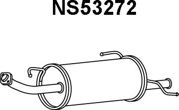 Veneporte NS53272 - End Silencer autospares.lv
