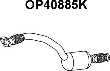 Veneporte OP40885K - Catalytic Converter autospares.lv