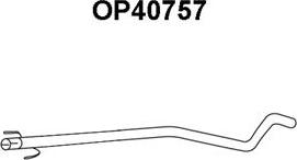 Veneporte OP40757 - Exhaust Pipe autospares.lv
