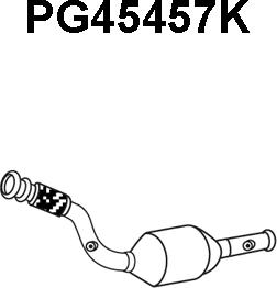 Veneporte PG45457K - Catalytic Converter autospares.lv