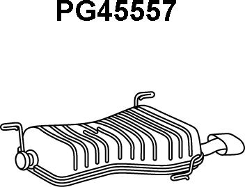 Veneporte PG45557 - End Silencer autospares.lv