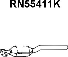 Veneporte RN55411K - Catalytic Converter autospares.lv