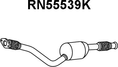 Veneporte RN55539K - Catalytic Converter autospares.lv