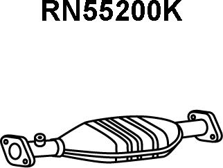 Veneporte RN55200K - Catalytic Converter autospares.lv