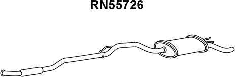 Veneporte RN55726 - End Silencer autospares.lv