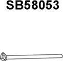 Veneporte SB58053 - Exhaust Pipe autospares.lv