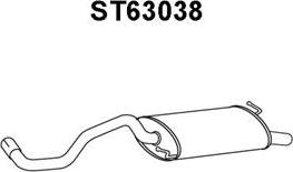 Veneporte ST63038 - End Silencer autospares.lv