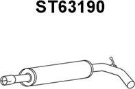 Veneporte ST63190 - Front Silencer autospares.lv