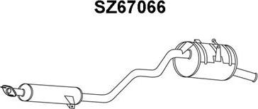 Veneporte SZ67066 - End Silencer autospares.lv