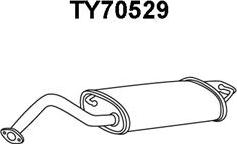 Veneporte TY70529 - End Silencer autospares.lv