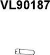 Veneporte VL90187 - Exhaust Pipe autospares.lv