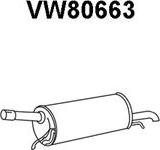 Veneporte VW80663 - End Silencer autospares.lv