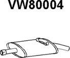 Veneporte VW80004 - End Silencer autospares.lv
