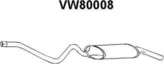 Veneporte VW80008 - End Silencer autospares.lv