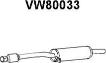 Veneporte VW80033 - Middle Silencer autospares.lv