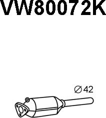 Veneporte VW80072K - Catalytic Converter autospares.lv