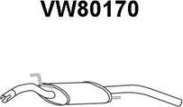Veneporte VW80170 - End Silencer autospares.lv