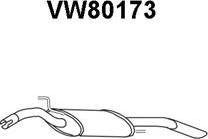 Veneporte VW80173 - End Silencer autospares.lv