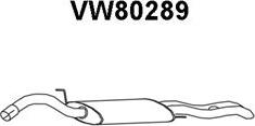 Veneporte VW80289 - End Silencer autospares.lv