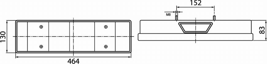 VIGNAL 167630 - Combination Rearlight autospares.lv