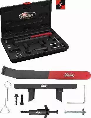 Vigor V4374 - Retaining Tool Set, valve timing autospares.lv