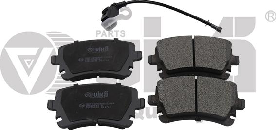 Vika 66980008601 - Brake Pad Set, disc brake autospares.lv